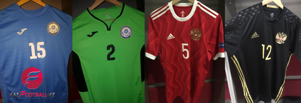 Определились формы Казахстана и России на матч ЕВРО-2018