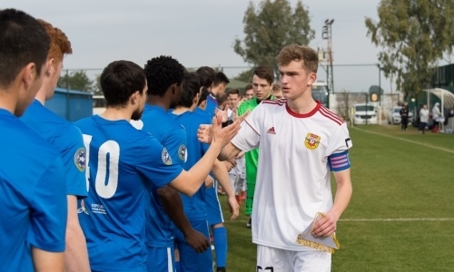 Фоторепортаж с товарищеского матча «Кызыл-Жар СК» — «Арсенал-М» 3:0