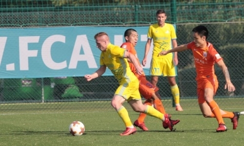 Фоторепортаж с товарищеского матча «Астана» — «Шаньдун Лунэн» 3:0