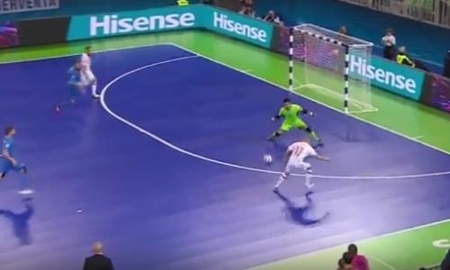 Видео полуфинала ЕВРО-2018 Казахстан — Испания 4:4, доп.вр. 5:5, пен. 1:3