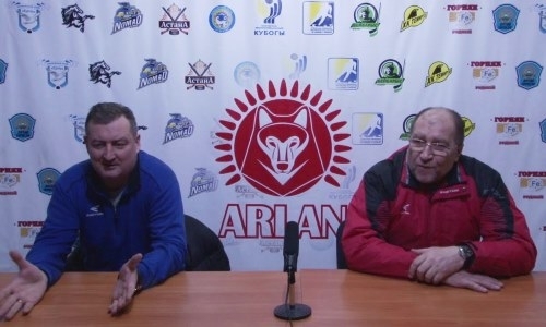 Видео послематчевой пресс-конференции игр чемпионата РК «Арлан» — «Кулагер» 0:2, 0:1 ОТ