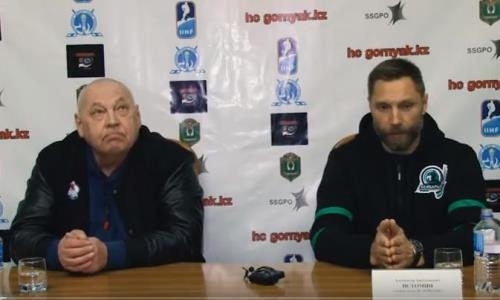Видео послематчевой пресс-конференции игр чемпионата РК «Горняк» — «Бейбарыс» 0:4, 3:2