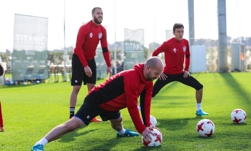 Фоторепортаж с тренировки «Актобе» на УТС