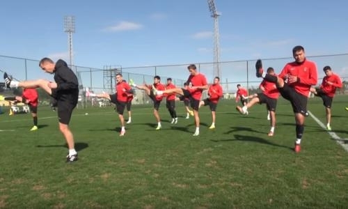 Видео тренировки «Шахтера» на втором УТС в Турции