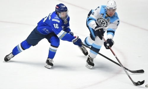 Фоторепортаж с товарищеского матча «Барыс» — «Сибирь» 2:3