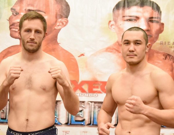 Рысбек прошёл взвешивание перед дебютным боем на профи-ринге