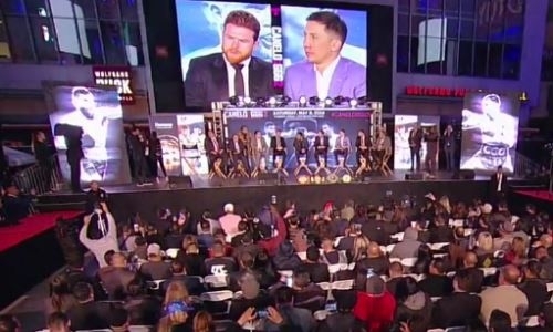 Видео пресс-конференции реванша Головкин — Альварес в Лос-Анджелесе