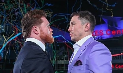 Видео перепалки Альвареса с тренером Головкина