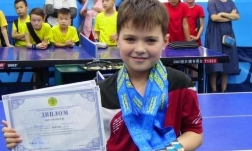 11-летний карагандинец будет участвовать в азиатском Hopes Week по настольному теннису в Бангкоке