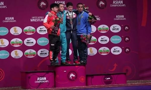 Казахстанские «вольники» заняли третье место на чемпионате Азии в Бишкеке