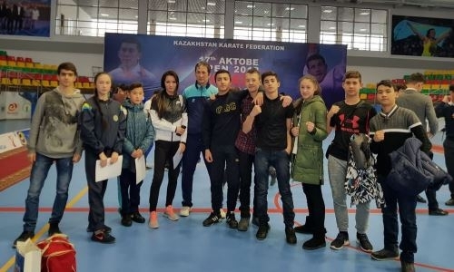 Каратисты из Мангистау завоевали 17 медалей на международном турнире