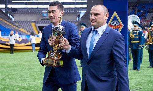 Как Смаков и Финонченко приняли участие в церемонии открытия Суперкубка Казахстана-2018