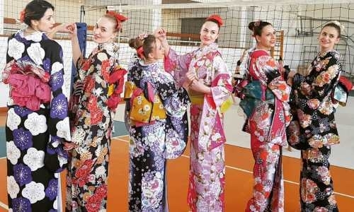 Японцы прилетели в Алматы, чтобы одеть казахстанских волейболисток в кимоно