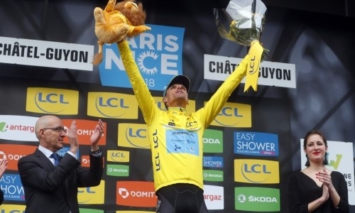 Луис Леон Санчес: «Получилось удержать наше преимущество, и теперь я в желтой майке»