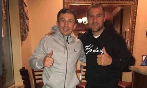 Головкин встретился с Ковалевым в Big Bear