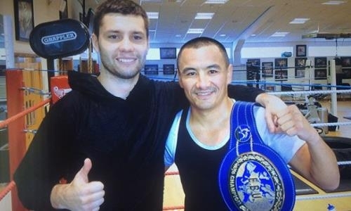 Жакиянов поздравил друга с завоеванием титула WBA