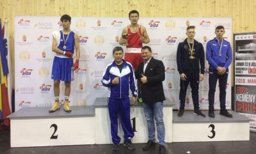 Казахстанец победил на международном турнире в Венгрии