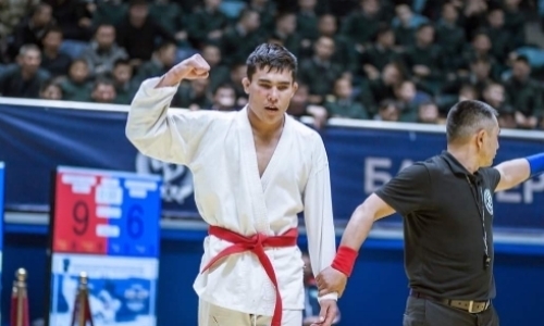 Актюбинский полицейский взял Кубок Казахстана по рукопашному бою