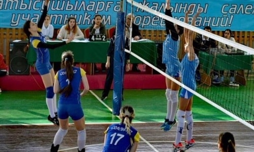 В Уральске проходят матчи четвертого тура женской Высшей лиги