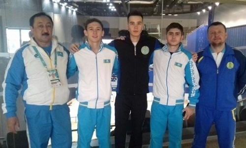 Три спортсмена представляют Казахстан на Кубке мира в Баку