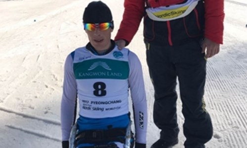 Лыжник Петренко — 13-й в гонке сидя на Паралимпиаде-2018