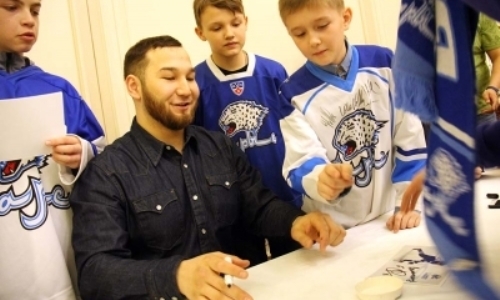 Рыспаев рассказал о мечте, связанной с болельщиками «Барыса»