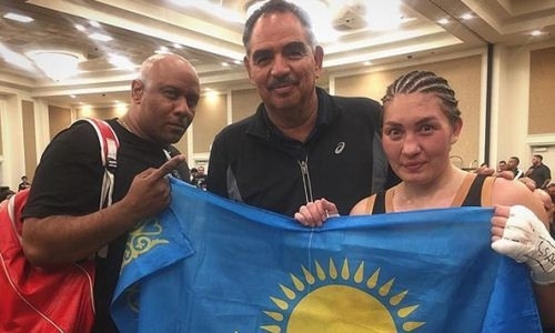 «Меня еще ведь здесь сравнили с Геной». Сатыбалдинова объяснила, что делал тренер Головкина на ее дебютном бое в профи