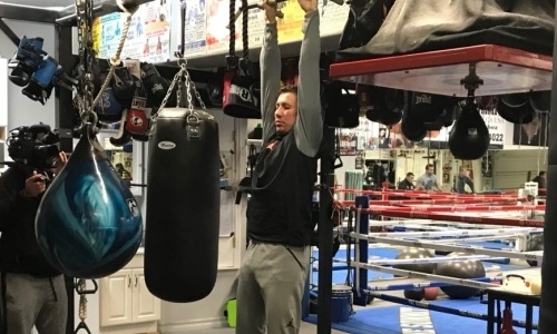 Как Головкин начинает свой день в тренировочном лагере