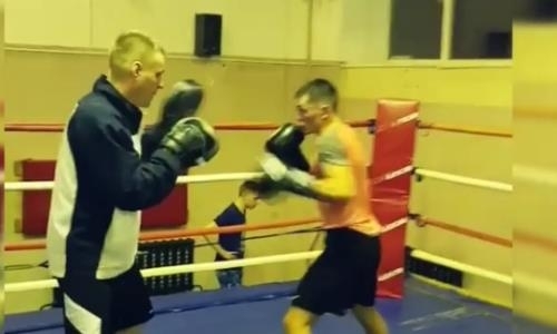 Видео тренировки Ержана Залилова