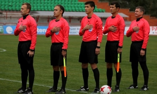 Произведена замена арбитра одного из матчей предварительного этапа Кубка Казахстана-2018  