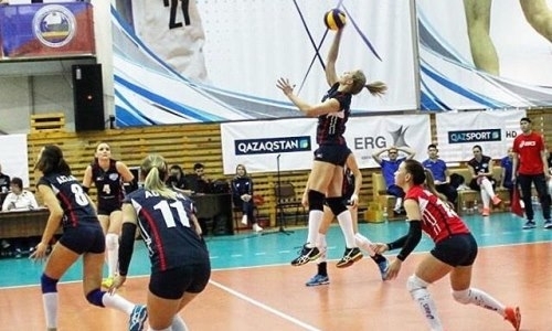 В Павлодаре продолжаются матчи пятого тура женской Национальной лиги