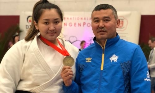Казахстанская дзюдоистка завоевала «бронзу» на турнире в Германии