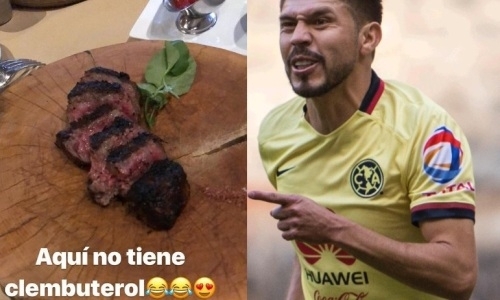 Известный футболист затроллил «Канело» куском мяса за допинг перед боем с Головкиным