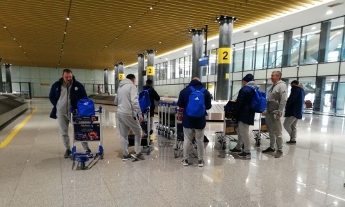 Сборная Казахстана прибыла в Астану