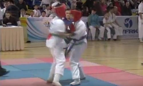 В Петропавловске впервые прошел отбор на чемпионат мира по кекушинкай карате