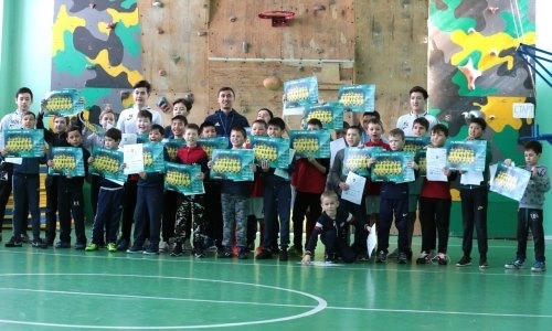 «Астана» продолжает участие в программе «Футбол — детям»