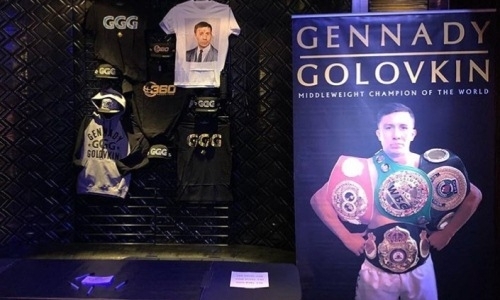 Промоутер Головкина доволен тем, как распродается атрибутика GGG