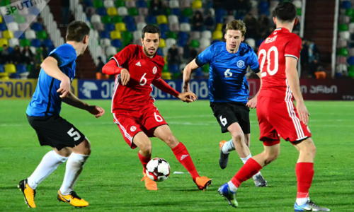 Три игрока Премьер-Лиги сыграли в матче Грузия — Эстония