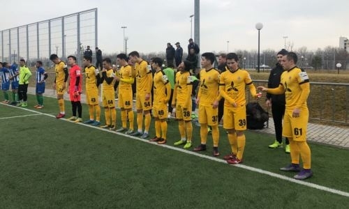 Фото с товарищеского матча «Кайрат А» — «Динамо» 1:1