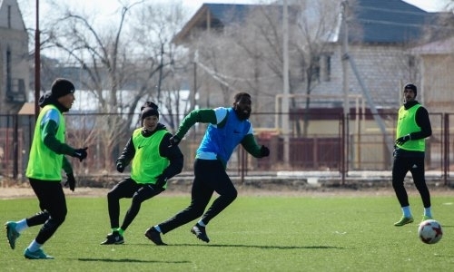 Фоторепортаж с тренировки «Атырау»