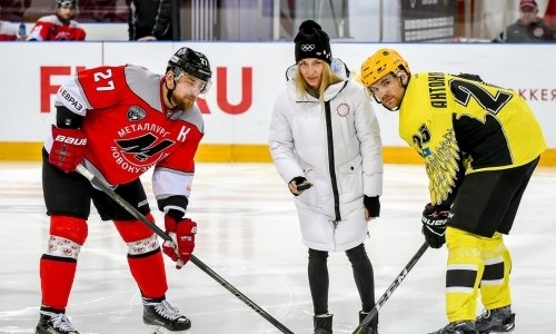 Фоторепортаж с матча плей-офф ВХЛ «Металлург» — «Сарыарка» 4:2