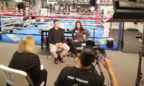 Как команда Головкина провела медиа-день в Big Bear