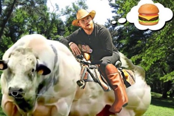 Праздничный торт со шприцами в мясе. Фанаты продолжают троллить соперника Головкина «Канело»