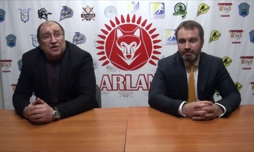 Видео послематчевой пресс-конференции игр плей-офф чемпионата РК «Арлан» — «Темиртау» 1:0, 1:2