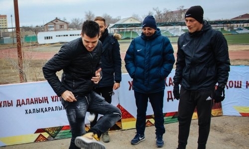 Фоторепортаж с празднования «Атырау» праздника Наурыз