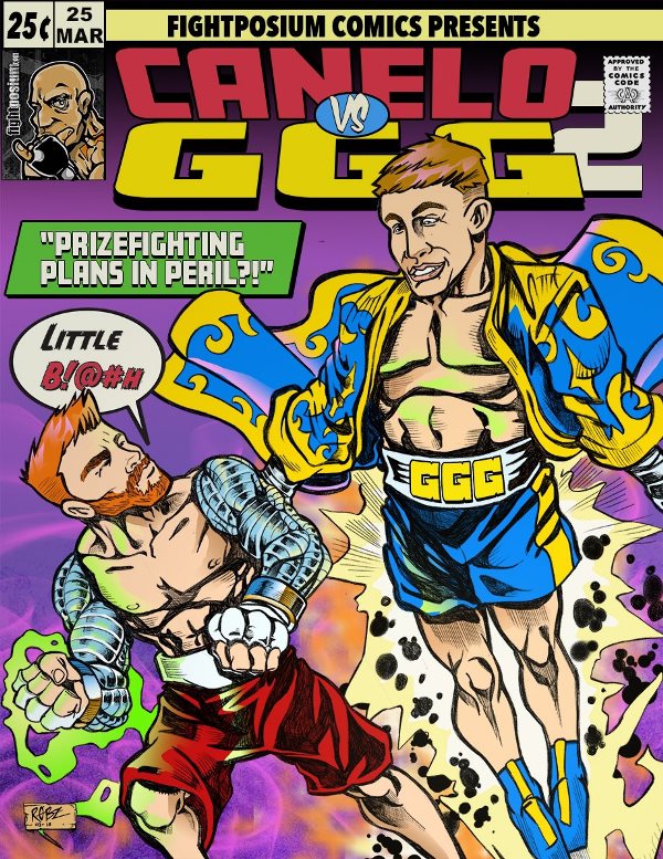 Головкин и «Канело» стали героями комикса