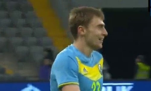 Видео второго гола Вороговского матча отбора чемпионата Европы-2019 среди молодежи Казахстан — Люксембург