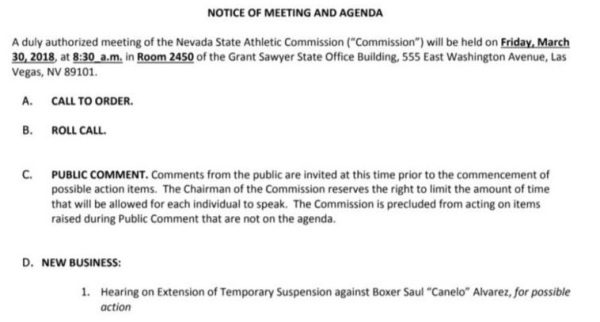 «Канело» подвергнут новому наказанию за допинг перед реваншем с Головкиным