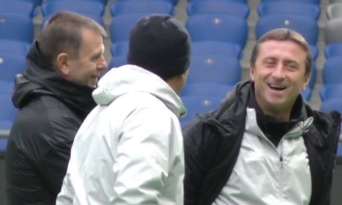 Видео предыгровой тренировки «Кайсара»