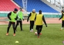 Фоторепортаж с предыгровой тренировки «Актобе» в Павлодаре
